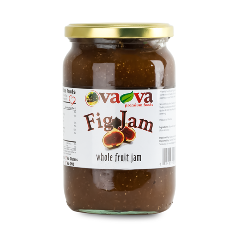 va-va Fresh Fig Whole Fruit Jam 6/1300g