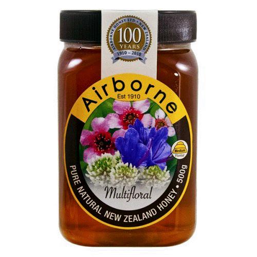 AIRBORNE Multifloral Honey 12/500g