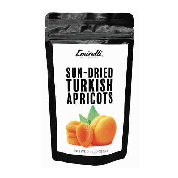 EMIRELLI Sundried Turkish Apricots, USDA Organic 12/7.05oz