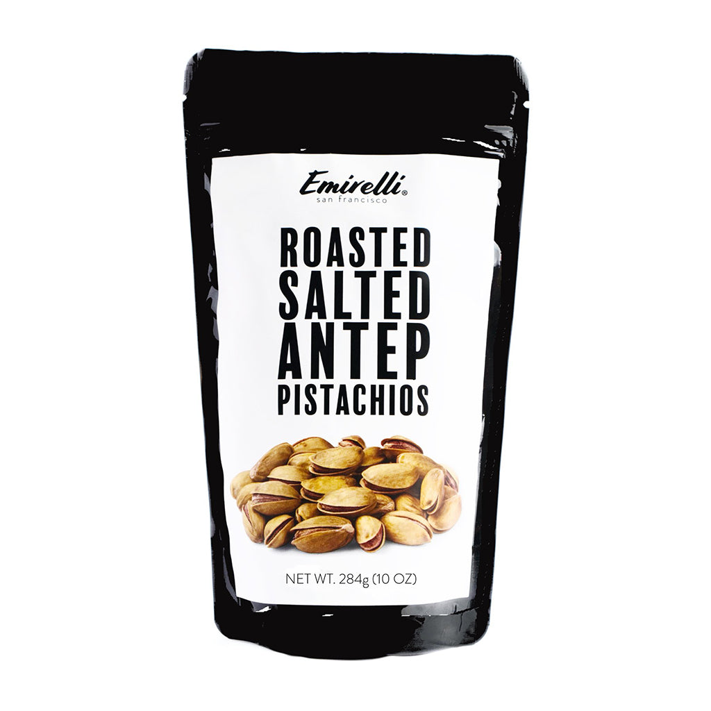 EMIRELLI Antep Pistachios Roasted, Salted in Shell 28/284g