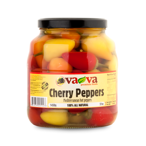 va-va Cherry Peppers 6/1450g
