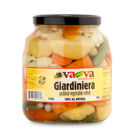 va-va Giardiniera Pickled Vegetable Relish 6/1550g
