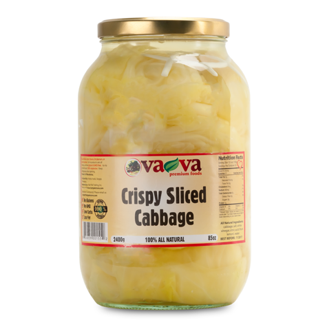 va-va Cabbage Crispy Sliced 6/2400g