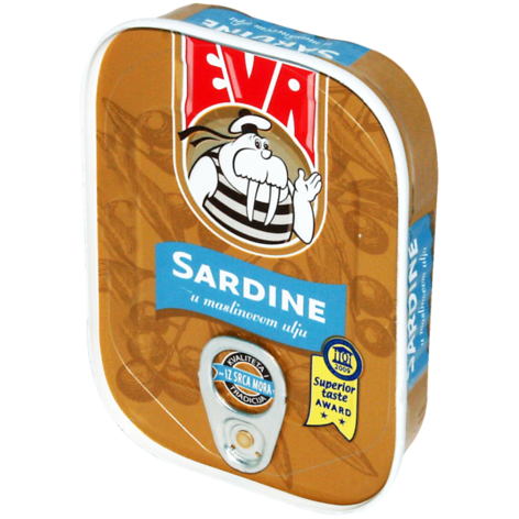 EVA Sardines in Olive Oil 30/115g