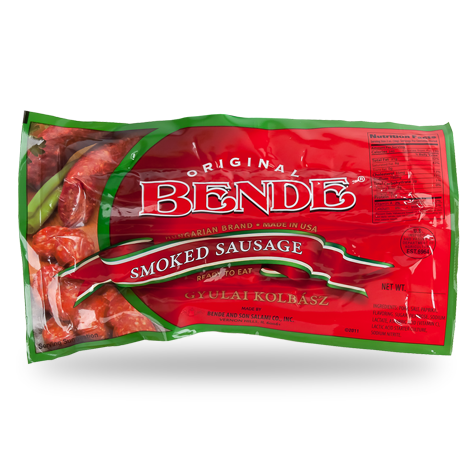 BENDE Deli Gyulai Smoked Sausage Mild (per lb)