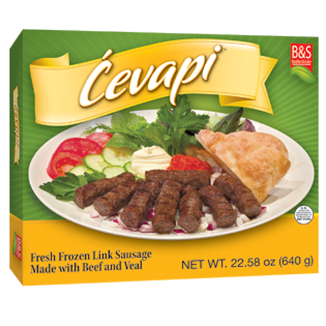 BROTHER AND SISTER Cevapi 32/1.6lb [Frozen]