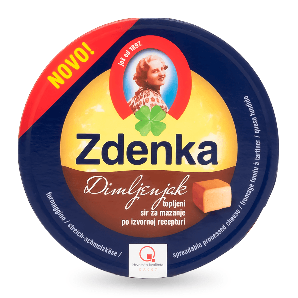 ZDENKA Cheese Spread Smoked 16/140g