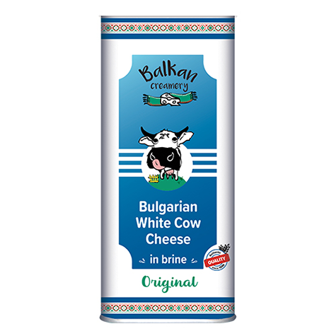 Balkan Creamery Premium Feta Cheese Cow 8 x 800g