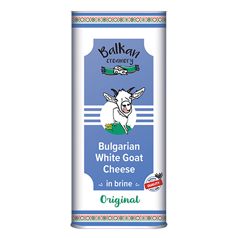 Balkan Creamery Premium Feta Cheese Goat 8 x 800g