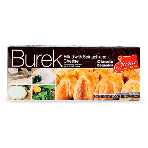 JAMI Burek Classic Spinach & Cheese 6/600g [Frozen]