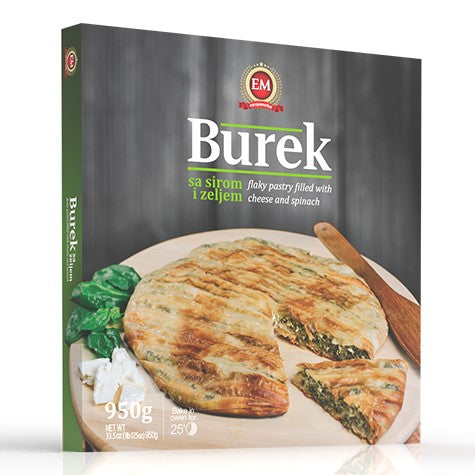 EM Burek Spinach and Cheese 6/950g [Frozen]