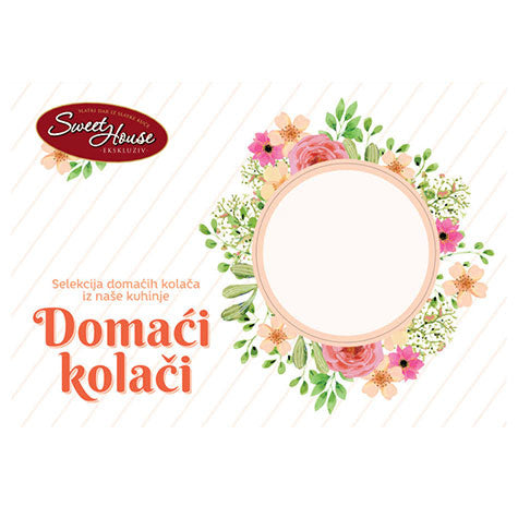 SWEET HOUSE Domaci Kolaci [Assorted Cakes] 10/1000g [Frozen]