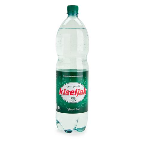 KISELJAK Mineral Water 6/1.5L (price includes CA CRV)