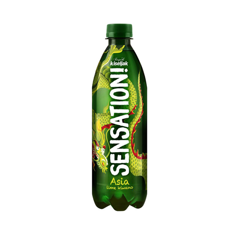 KISELJAK Sensation Lime Kiwano Beverage 12/500ml (price includes CA CRV)