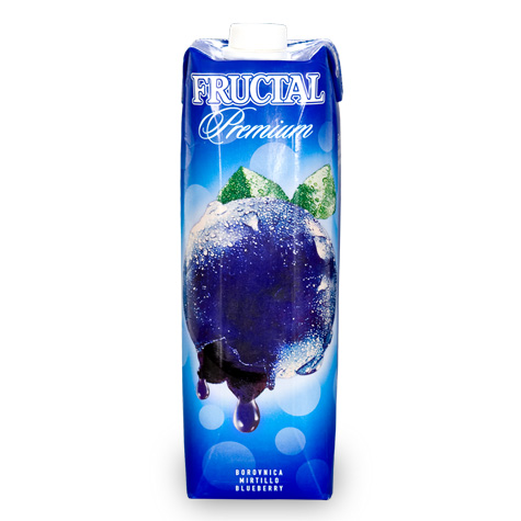 FRUCTAL Superior Nectar Blueberry 12/1L