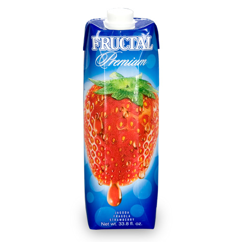 FRUCTAL Superior Nectar Strawberry 12/1L