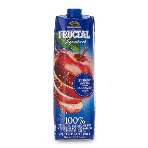 FRUCTAL Superior Nectar Apple 12/1L