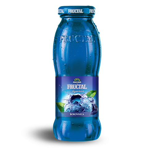 FRUCTAL Nectar Blueberry 12/0.20L (price includes CA CRV)