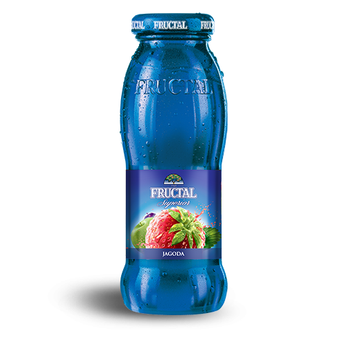 FRUCTAL Nectar Strawberry Glass 12/0.20L (price includes CA CRV)