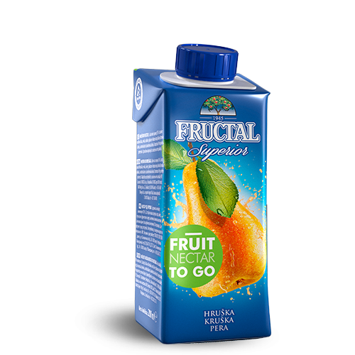 FRUCTAL Superior FRUIT TO GO Pear 24/200ml TETRA