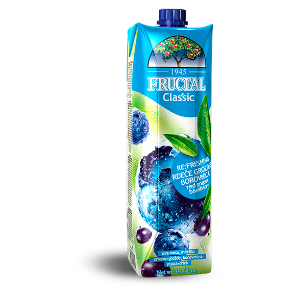 FRUCTAL Classic Blueberry 12/1L