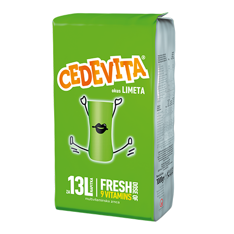 CEDEVITA Vitamin Powder Mix Lime 5/1000g