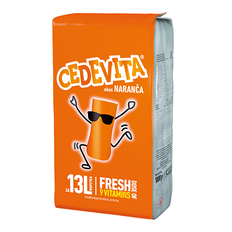 CEDEVITA Vitamin Powder Mix Orange 5/1000g
