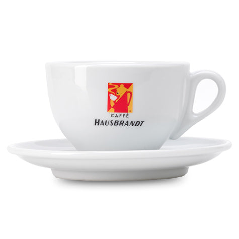 HAUSBRANDT Caffe Latte Cups w/saucers 6pc